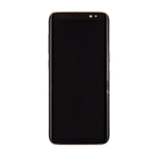 For Samsung S8 LCD With Touch Frame Gold - Oriwhiz Replace Parts
