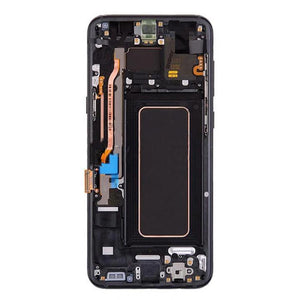 For Samsung S8 Plus LCD With Touch Frame Black - Oriwhiz Replace Parts