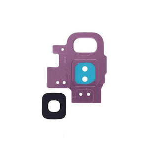 For Samsung S9 Back Camera Glass Lens With Bezel Ring Purple - Oriwhiz Replace Parts