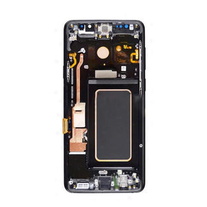 For Samsung S9 LCD With Touch Frame Black - Oriwhiz Replace Parts