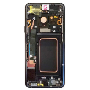 For Samsung S9 LCD With Touch Frame Black SERVICE PACK  - Oriwhiz Replace Parts