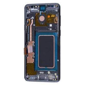 For Samsung S9 LCD with Touch Frame Coral Blue SERVICE PACK - Oriwhiz Replace Parts