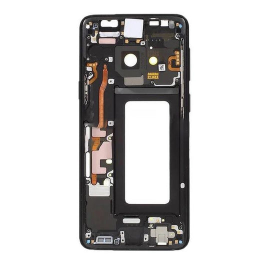 For Samsung S9 Middle Frame Midnight Black - Oriwhiz Replace Parts