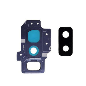 For Samsung S9 Plus Back Camera Glass Lens With Bezel Ring Coral Blue - Oriwhiz Replace Parts