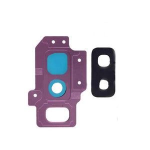 For Samsung S9 Plus Back Camera Glass Lens With Bezel Ring Purple - Oriwhiz Replace Parts
