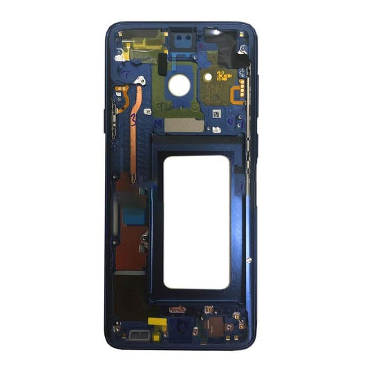 For Samsung S9 Plus Middle Frame Coral Blue - Oriwhiz Replace Parts