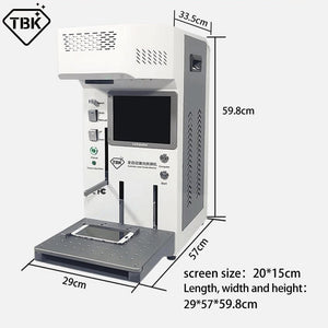 For TBK958A Portable LCD Frame Repair Fiber Laser Separation Machine For iPhone 8 X 11Pro Max Back Cover Separating with mold - ORIWHIZ
