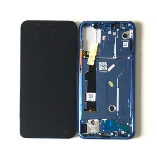For Xiaomi Mi 8 Lcd Screen Digitizer Assembly With Frame Blue - Oriwhiz Replace Parts