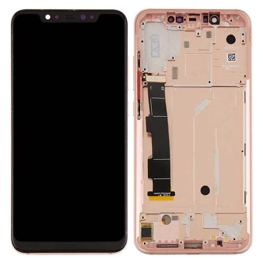 For Xiaomi Mi 8 Lcd Screen Digitizer Assembly With Frame Gold - Oriwhiz Replace Parts