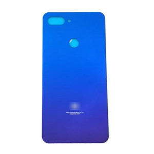 For Xiaomi Mi 8 Lite Back Glass Cover With Adhesive Blue - Oriwhiz Replace Parts