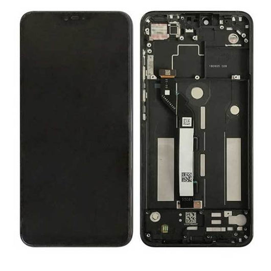 For Xiaomi Mi 8 Lite Lcd Screen Digitizer Assembly With Frame Black - Oriwhiz Replace Parts