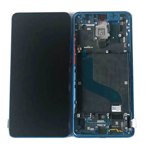 For Xiaomi Redmi K20 Pro LCD Screen Digitizer Assembly with Frame Blue - Oriwhiz Replace Parts