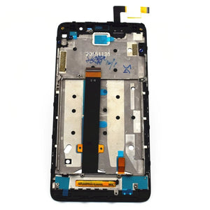For Xiaomi Redmi Note 3 Complete Screen Assembly With Bezel Black - Oriwhiz Replace Parts