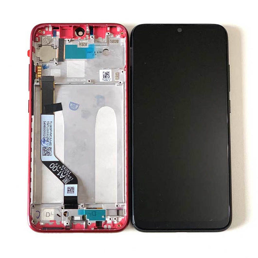 For Xiaomi Redmi Note 7 Lcd Screen And Digitizer Assembly With Frame Red - Oriwhiz Replace Parts