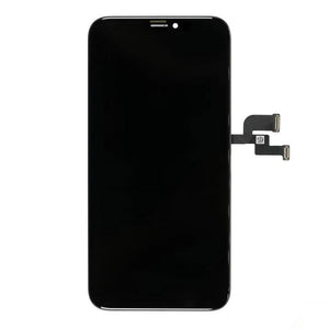For iPhone XS LCD iTru Color with Touch Black - Oriwhiz Replace Parts