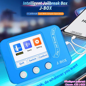 J BOX jail break box jcid Programmer for bypass ID & icloud Password on iOS device for iphone ipad Check wifi bluetooth address - ORIWHIZ