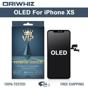 LCD Display OLED For iPhone XS LCD Screen Replacement Display Assembly Touch Screen Digitizer - ORIWHIZ
