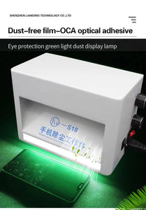 LW-S18 Mobile Phone Dust Removal Workbench For LCD Screen Dust inspection, LED Scratch Crack Detection and LCD Screen Glue Cleaning - ORIWHIZ
