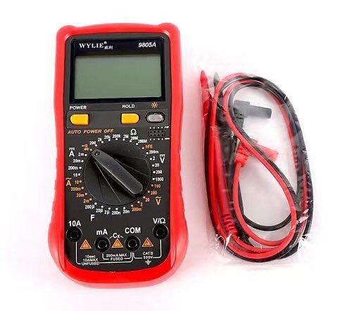 Multimeter WYLIE 9805A High Precision Household Automatic Range Temperature Test Rue Capacitor Repair - ORIWHIZ