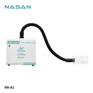 NASAN NA-A1 Smoke Purifying filter system with Acrylic box for laser machine workshop soldering smoke clean room - ORIWHIZ