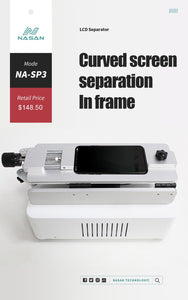 NASAN SP3 7inch 14 inch LCD Separator Machine Built in Vacuum for iPad IPhone Samsung Edge Flat Separating Repair Machine - ORIWHIZ
