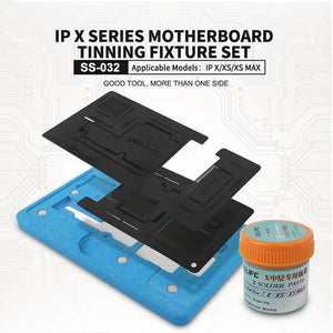 New Upgrade SS-032 Reballing Platform Motherboard Middle Layer Fixture Holder for Phone X XS XSMAX With Stencil - ORIWHIZ