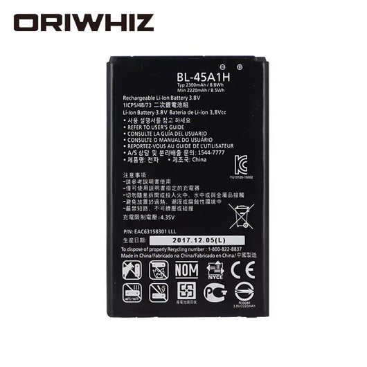 OHD original BL-45A1H spare mobile phone battery 2300mAh for K10 LTE F670L F670K F670S F670 Q10 K420N K10 BL45A1H - ORIWHIZ