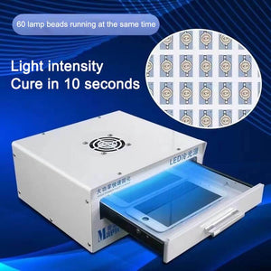 ORIWHIZ For High Efficient edge UV lamp no wave bubble back solution for glass oca lcd screen repair UV curing lamp - Oriwhiz Replace Parts