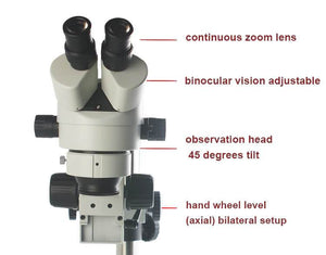 Professional supply 10x-20x eyepiece binocular electron microscope SZM45-STL3 for sale - ORIWHIZ