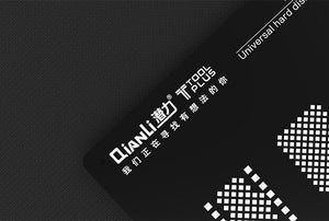 Qian li 2D hard disk Black stencil for iphone - ORIWHIZ