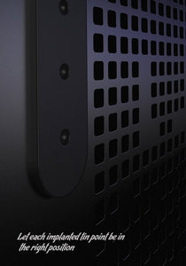 QIANLI 3D black steel plant tin bead stencil for i5 i6 i7 i8 - ORIWHIZ
