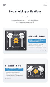 Qianli Earpods Repair Fixtureds for Airpods 1 2 Airpo Pro Opening Alignment Clamp Headphone Battery Disassembly Holder - ORIWHIZ