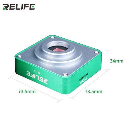 RELIFE M-12/M-13 3800W HDMI Trinocular Microscope HD Camera For Phone CPU PCB Observe Soldering Repair High Speed Image - ORIWHIZ