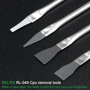 RELIFE RL-049 CPU Dedicated Disassembly Tool Cutter Alloy Steel Ultra-thin Wear-resistant for Iphone Ipad Laptop LCD Removal - ORIWHIZ