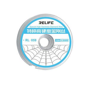 RELIFE RL-059 High Hardness Special Diamond Wire Cutting Molybdenum Wire 0.03mm For Mobile Phone LCD Screen Separation Line - ORIWHIZ