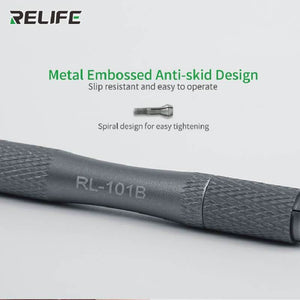 RELIFE RL-101B 8 in 1 Knife Set Blades for repair Moblie Phone maintenance tools Set for BGA Remove glue edge Thin blade - ORIWHIZ