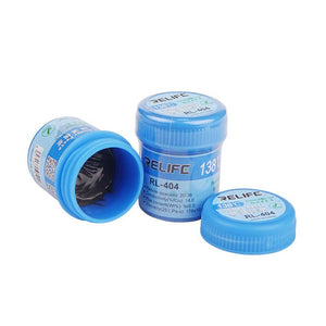 RELIFE RL-404 Solder Flux Lead-free Low Temperature 138℃ Tin Paste for Mobile Phone PCB BGA/SMD Motherboard Welding Fluxes Tool - ORIWHIZ
