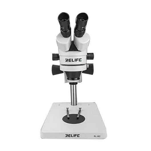 RELIFE RL-M2 Binocular Microscope 7-45 Times Inspection PCB 144 LED Light Source Repair Tool - ORIWHIZ