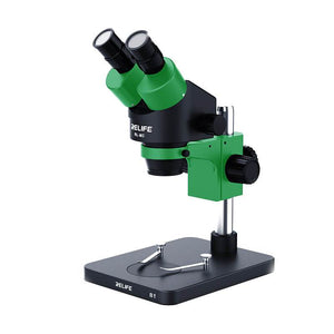 RELIFE RL-M3-B1 LED light dust mirror microscope 7X-45X zoom HD camera stereo binocular microscope - ORIWHIZ