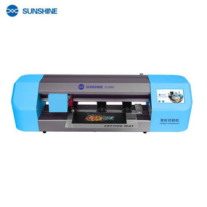 SS-890C Sunshine intelligent flexible hydrogel film screen protect cutting machine custom for any mobile phone - ORIWHIZ