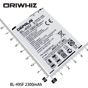Suitable for BL-49SF BL-52UH BL-53RH BL-59JH BL-59UH battery H735T G4 G2 mini L65 L70 MS323 H422 D280 GJ E975W L7 F3 F5 D618 mobile phone battery - ORIWHIZ