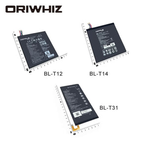 Suitable for BL-T31 BL-T12 BL-T14 Gpad battery 7.0 V400 V410 GPAD G PAD F V480 V495 V496 V490 F2 8.0 LK460 Sprint Li-ion battery replacement - ORIWHIZ
