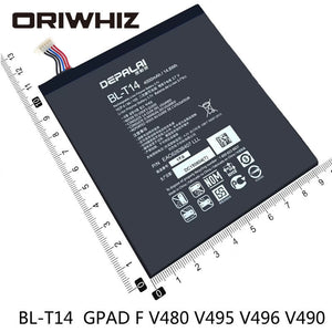 Suitable for BL-T31 BL-T12 BL-T14 Gpad battery 7.0 V400 V410 GPAD G PAD F V480 V495 V496 V490 F2 8.0 LK460 Sprint Li-ion battery replacement - ORIWHIZ