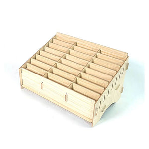 SUNSHINE SS-001B 24 grid cell phone management box storage bins storage box for repair Working table storage - ORIWHIZ