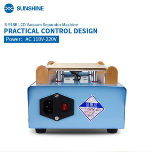 SUNSHINHE S-918K High Quality With Low Price Heating Plate Vacuum LCD REPAIR Separator Machine - ORIWHIZ