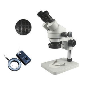 SZM45-B1 7-45X 110-240V Binocular Microscope Continuous Zoom Microscope 90X Eyepiece 20/40 Binocular For Motherboard Repair - ORIWHIZ