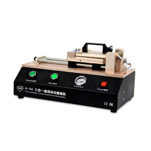 TBK-768 Newest 3 in 1 Automatic Curved Touch Screen OCA Film Laminating Machine for Curved Screen - ORIWHIZ