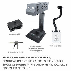 TBK 958M Laser Separator Machine Auto Focus Cutting Engraving Marking Printer Machine, Mobile Phone Separating Machine - ORIWHIZ