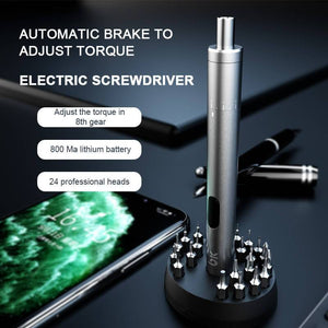 TBK BK-008 Precision Electric Screwdriver Mobile Phone Repair for iPhone iPad Samsung - ORIWHIZ