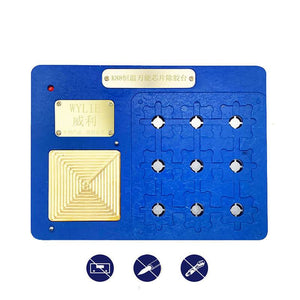 WYLIE K88 Universal NAND PICE Chip Glue Removal Platform Constant Temperature IC Chip preheater platform for A8 A9 A10 A11 A12 - ORIWHIZ